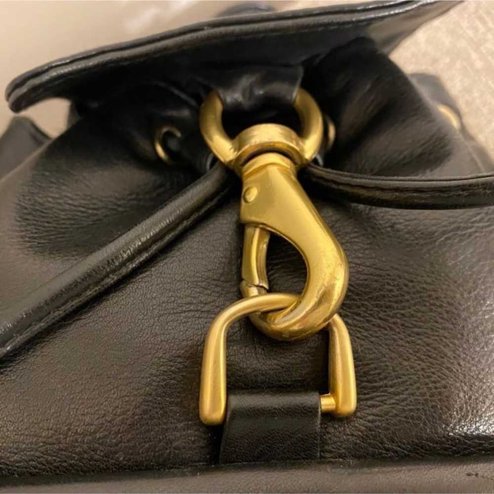 perlina new york black leather backpack - image 6