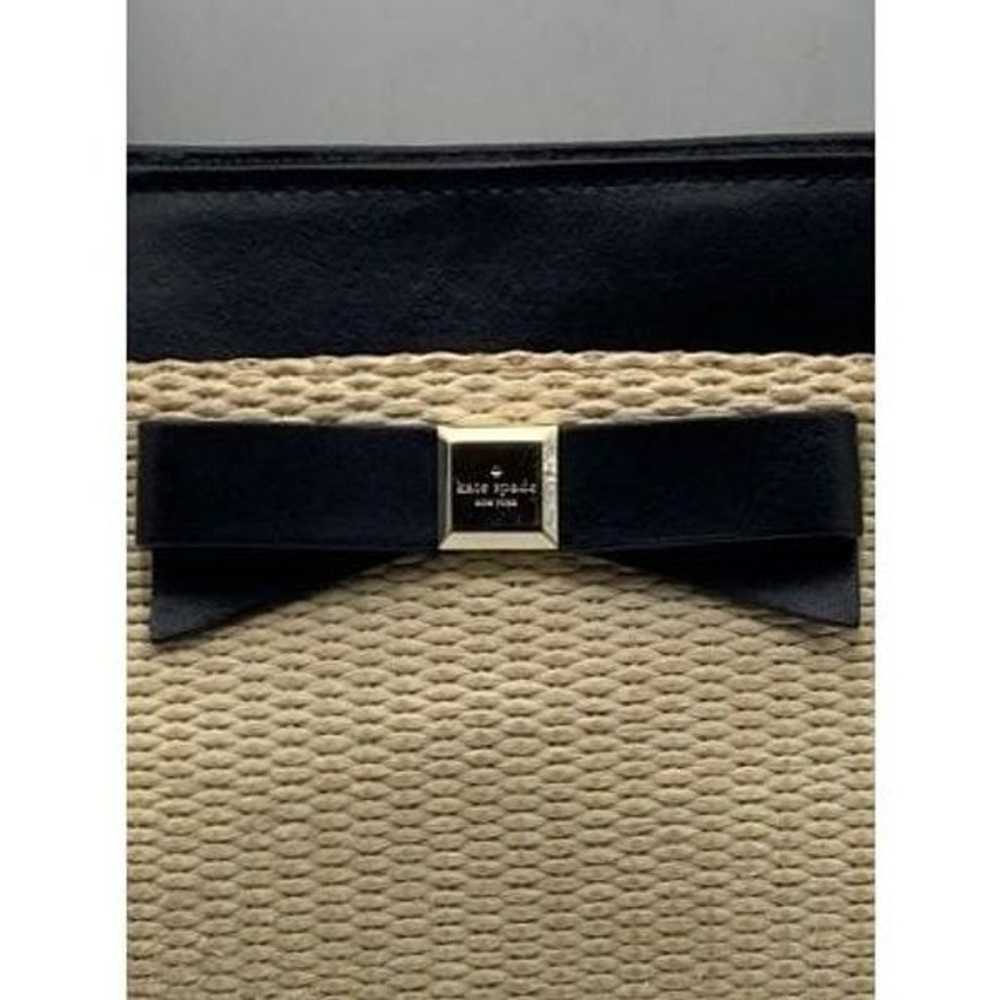 Kate Spade New York  Holly Street Straw/Cow Leath… - image 3