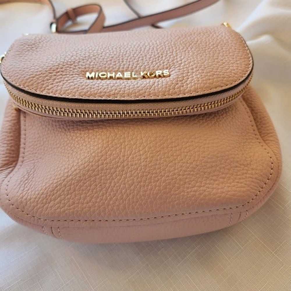 Michael Kors Leather Light Cream Lady Crossbody B… - image 2