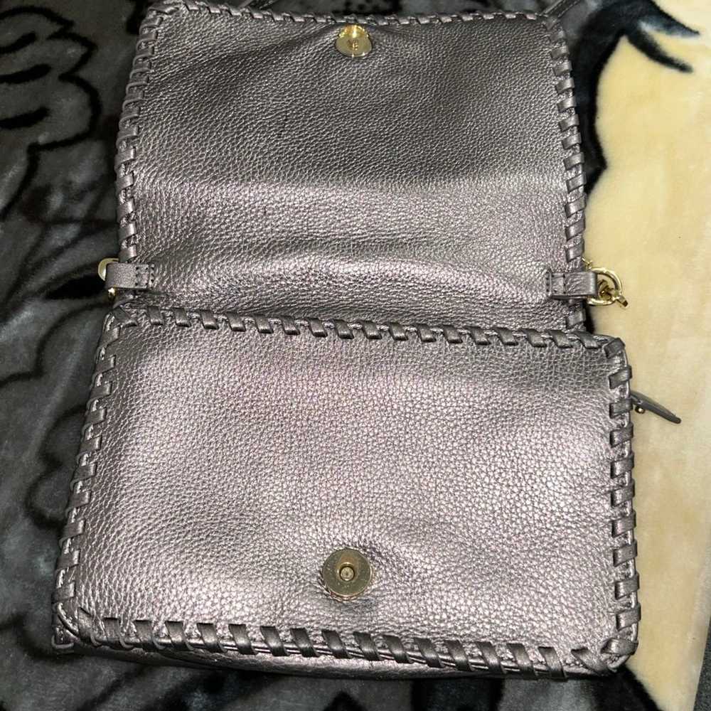 Tory Burch Metallic Leather Crossbody Bag - image 3