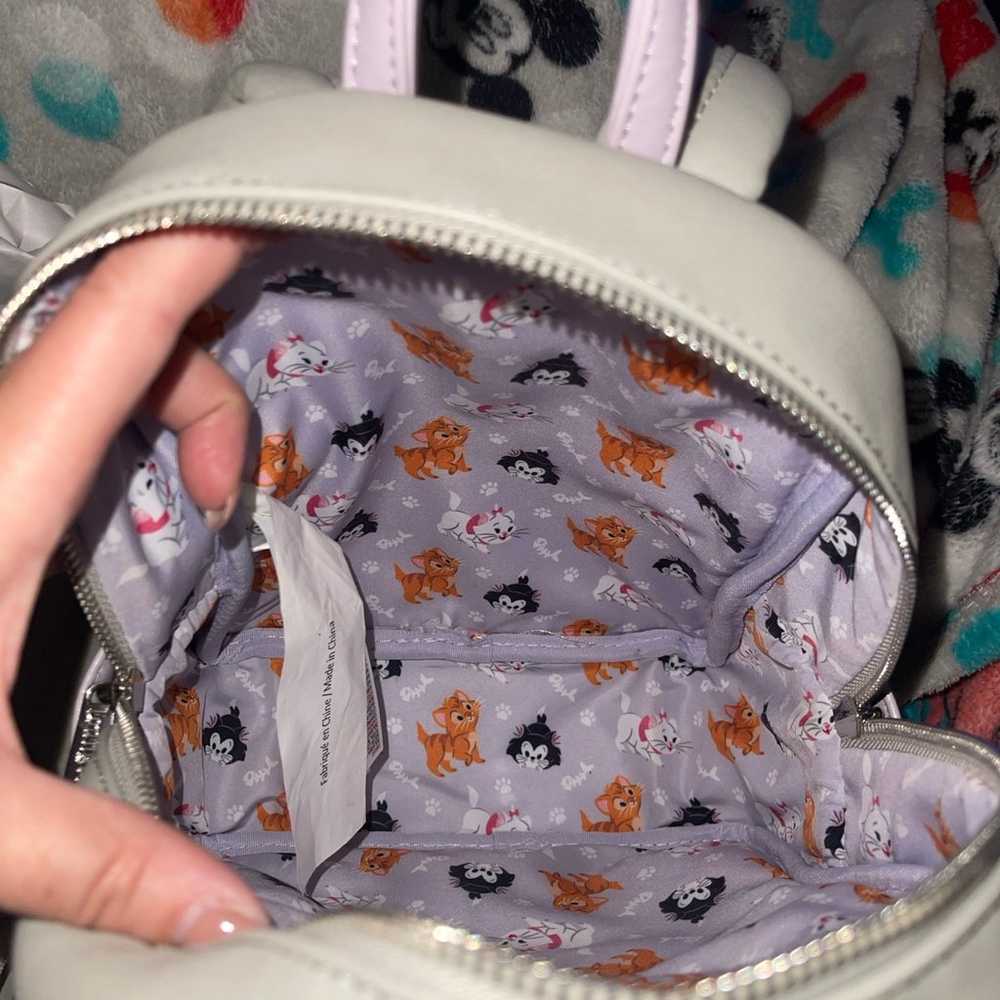 Disney parks Loungefly Aristocats cats backpack - image 10