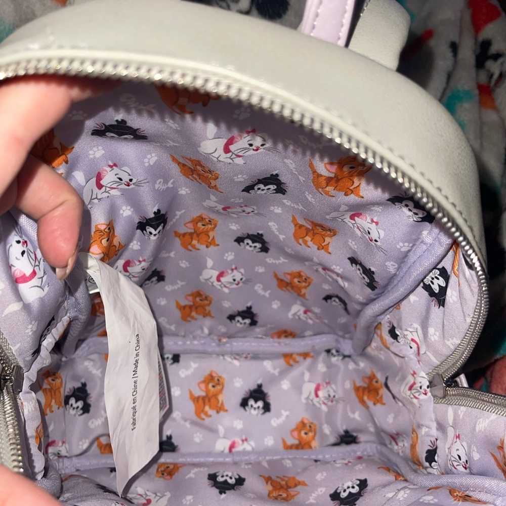 Disney parks Loungefly Aristocats cats backpack - image 9