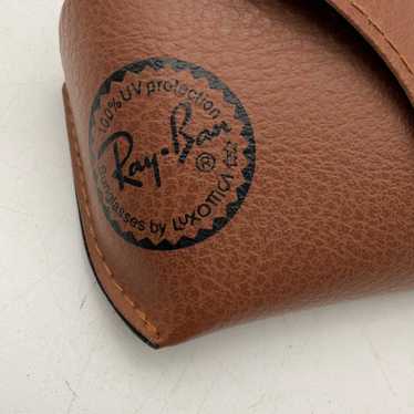 Ray-Ban Ray Ban Womens Brown Leather Semi Hard Lig