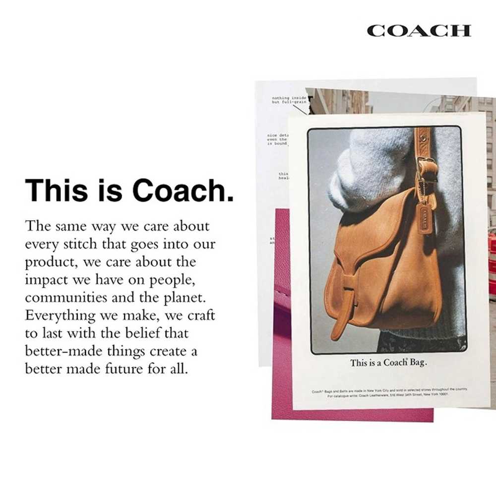 Coach Soft Calf Leather Tabby Shoulder Bag - image 5