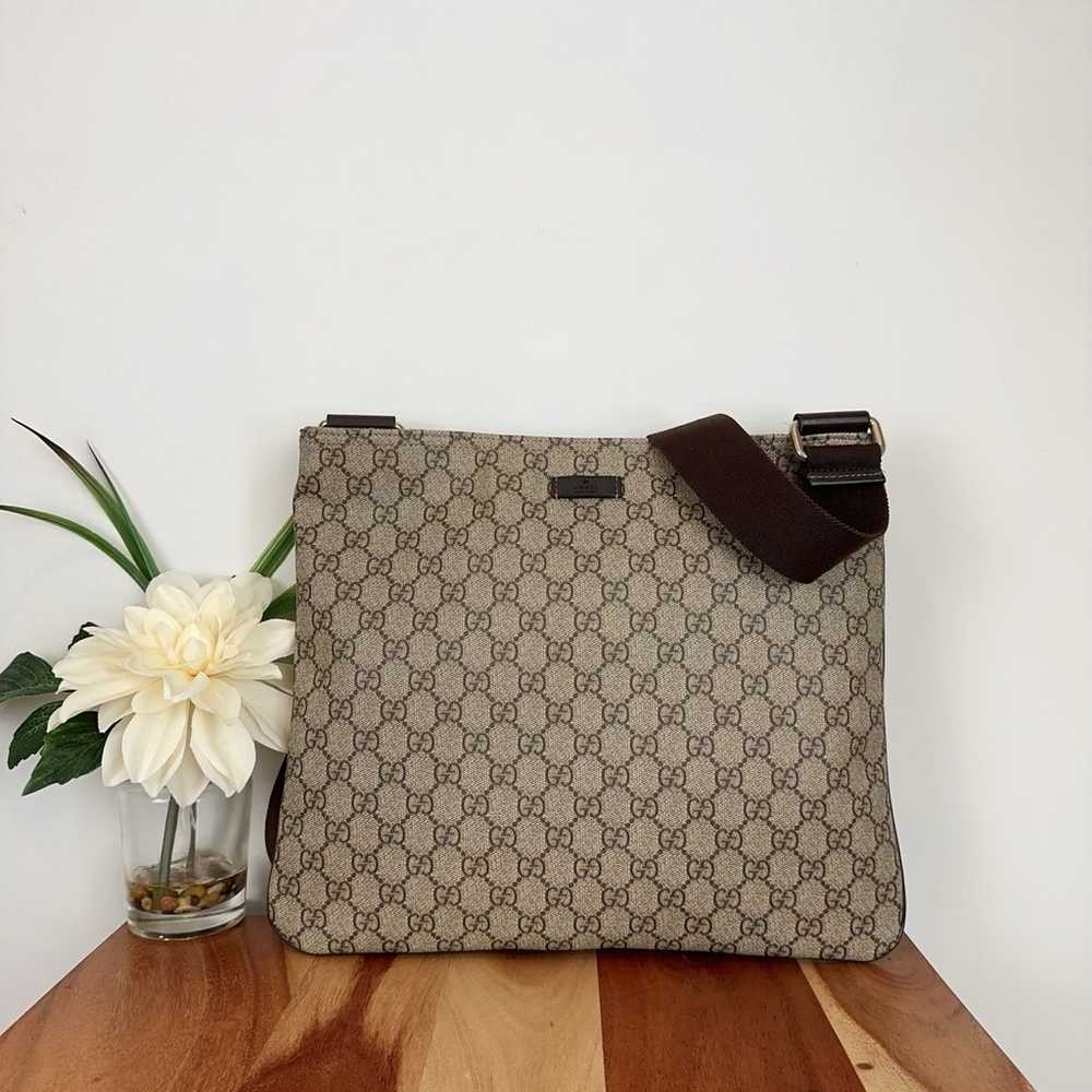 Pre-owned Gucci GG Supreme Messenger Bag 201446 - image 4