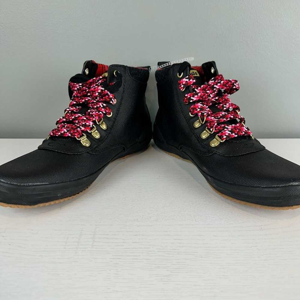 Keds Scout Lace Up Ankle Rain Sneakers Boots Red … - image 5