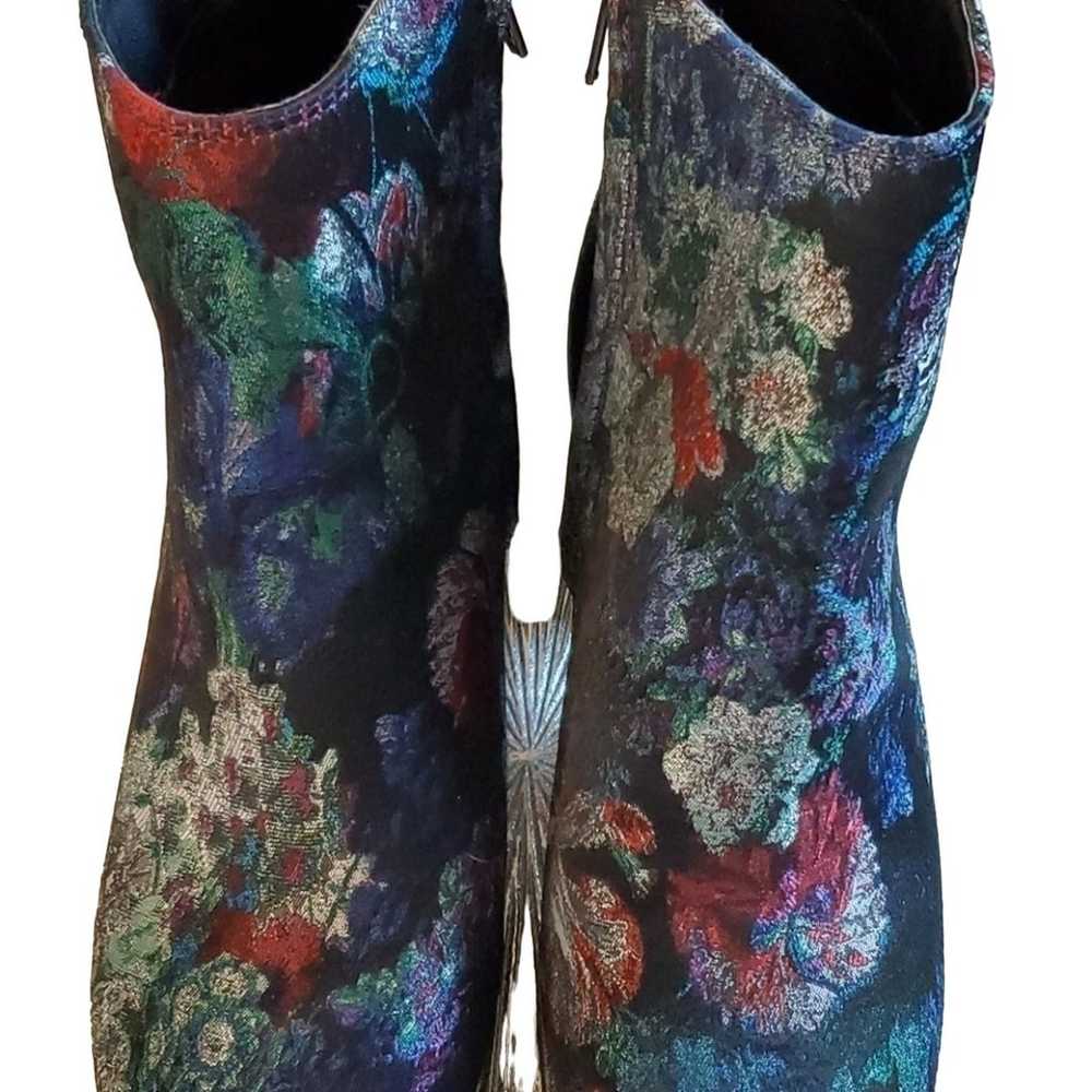 Zigi Soho Nydia Floral Jacquard Ankle Boots, 8 - image 2