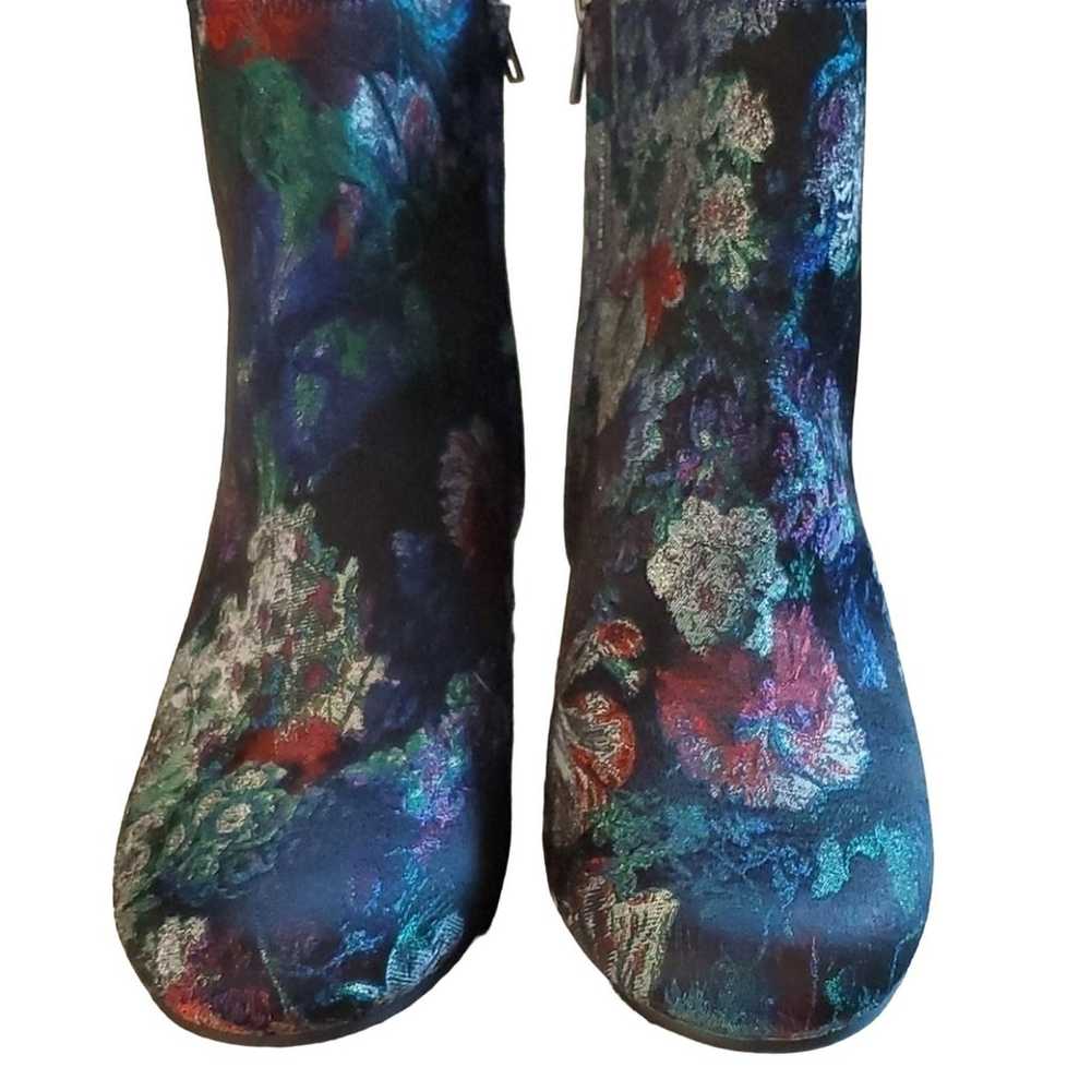 Zigi Soho Nydia Floral Jacquard Ankle Boots, 8 - image 3