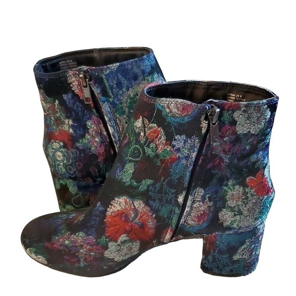 Zigi Soho Nydia Floral Jacquard Ankle Boots, 8 - image 7