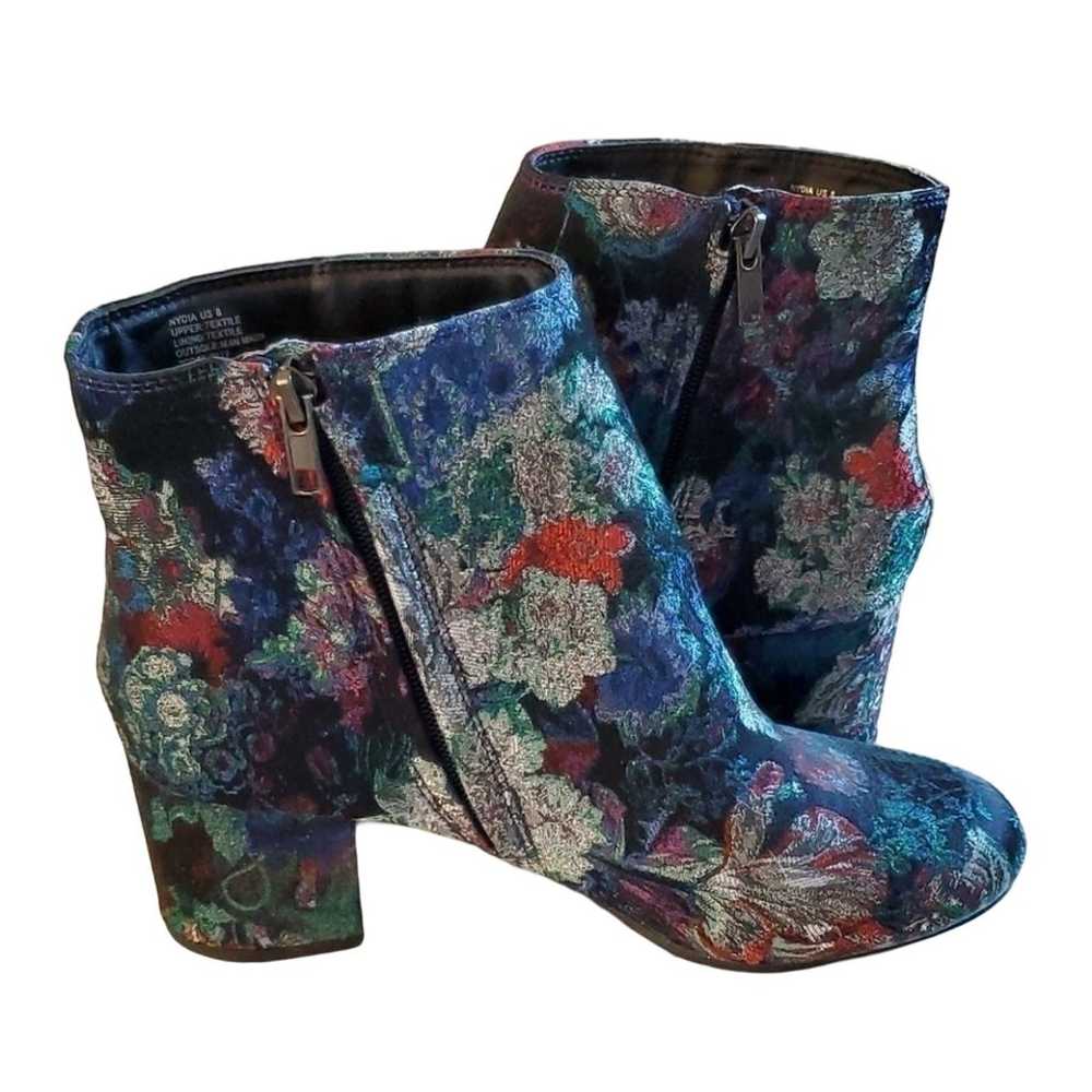 Zigi Soho Nydia Floral Jacquard Ankle Boots, 8 - image 8