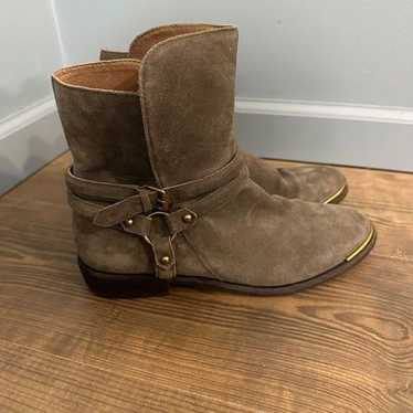 Ugg Kelby Suede Harness Boots Size 9.5