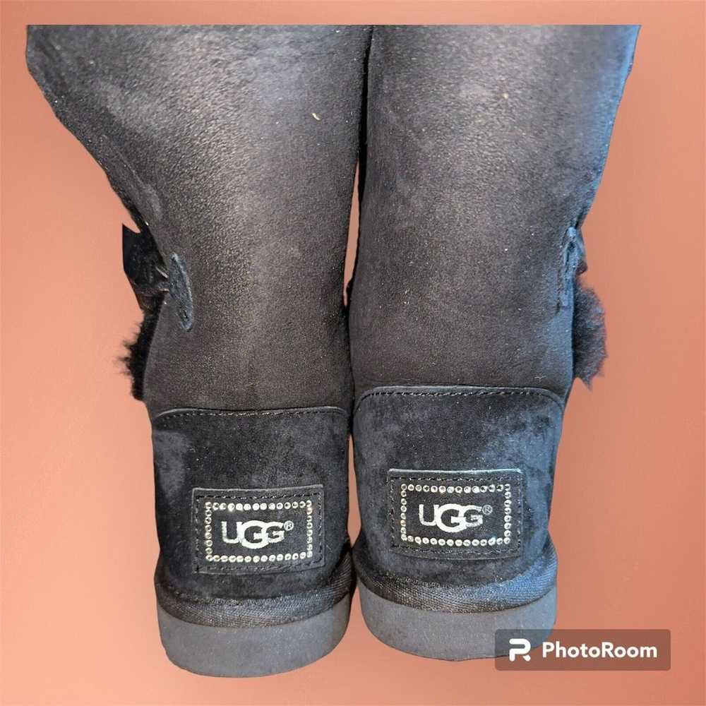 UGG W Bailey Bling Booties Boots In Black Womens … - image 5