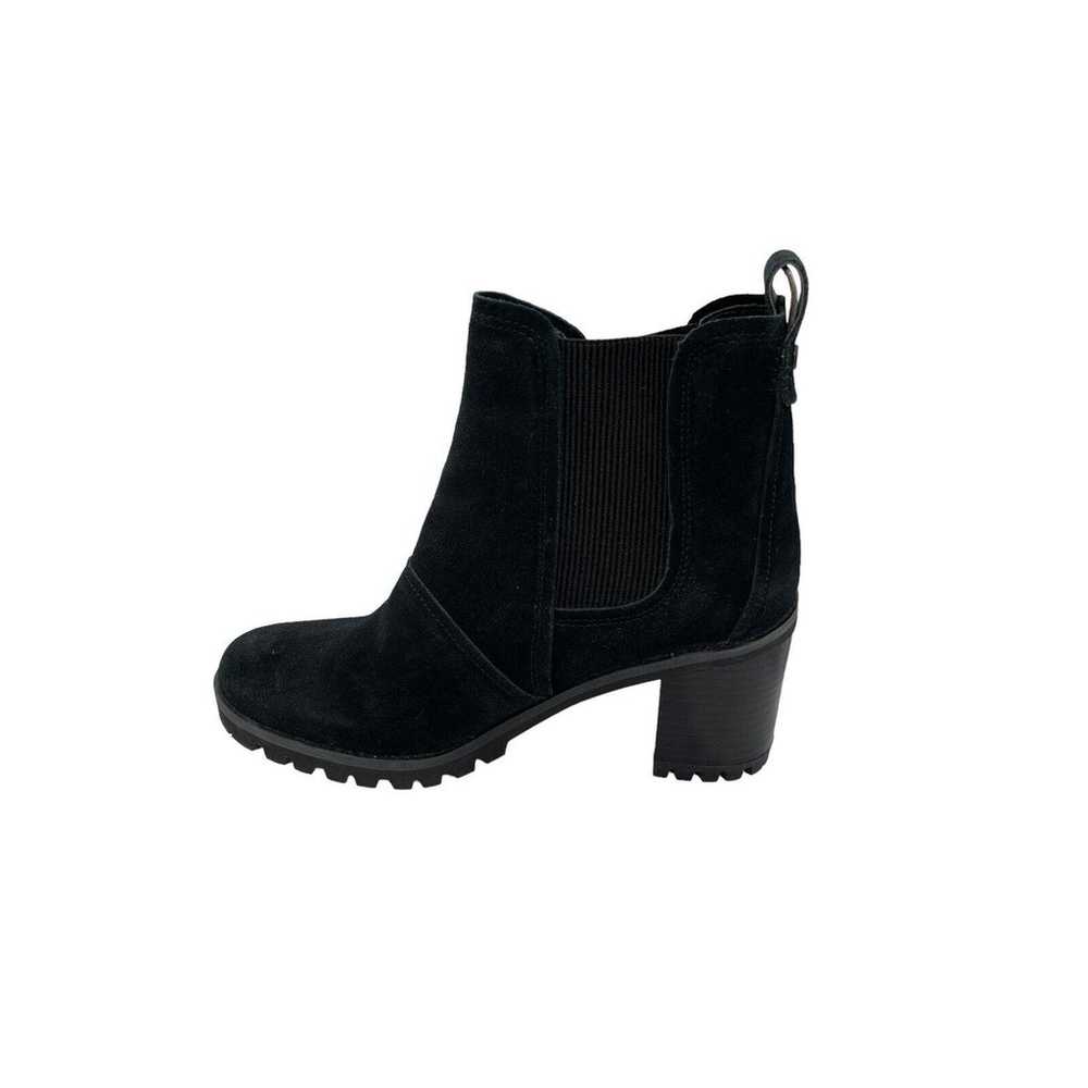 Ugg Hazel Boots Black Suede Chelsea Style Size 8.5 - image 6