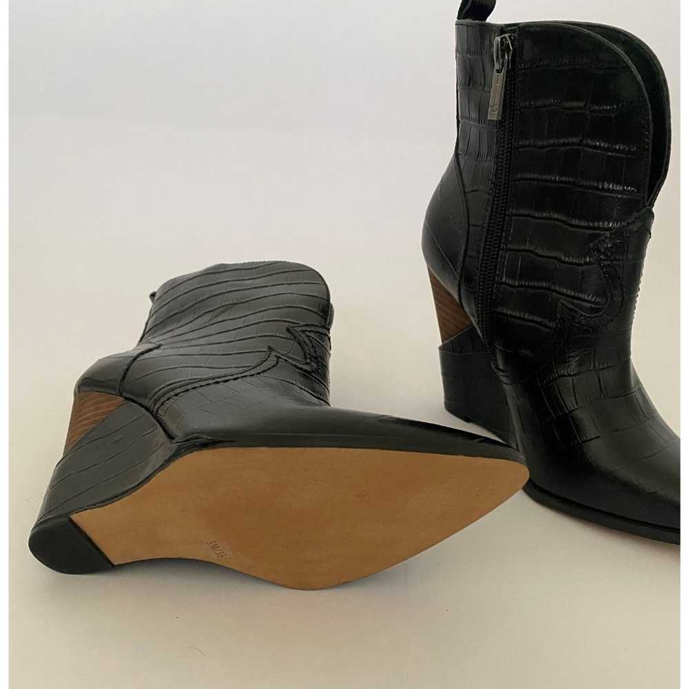Jessica Simpson Hilrie Fashion Boot Black Leather… - image 2