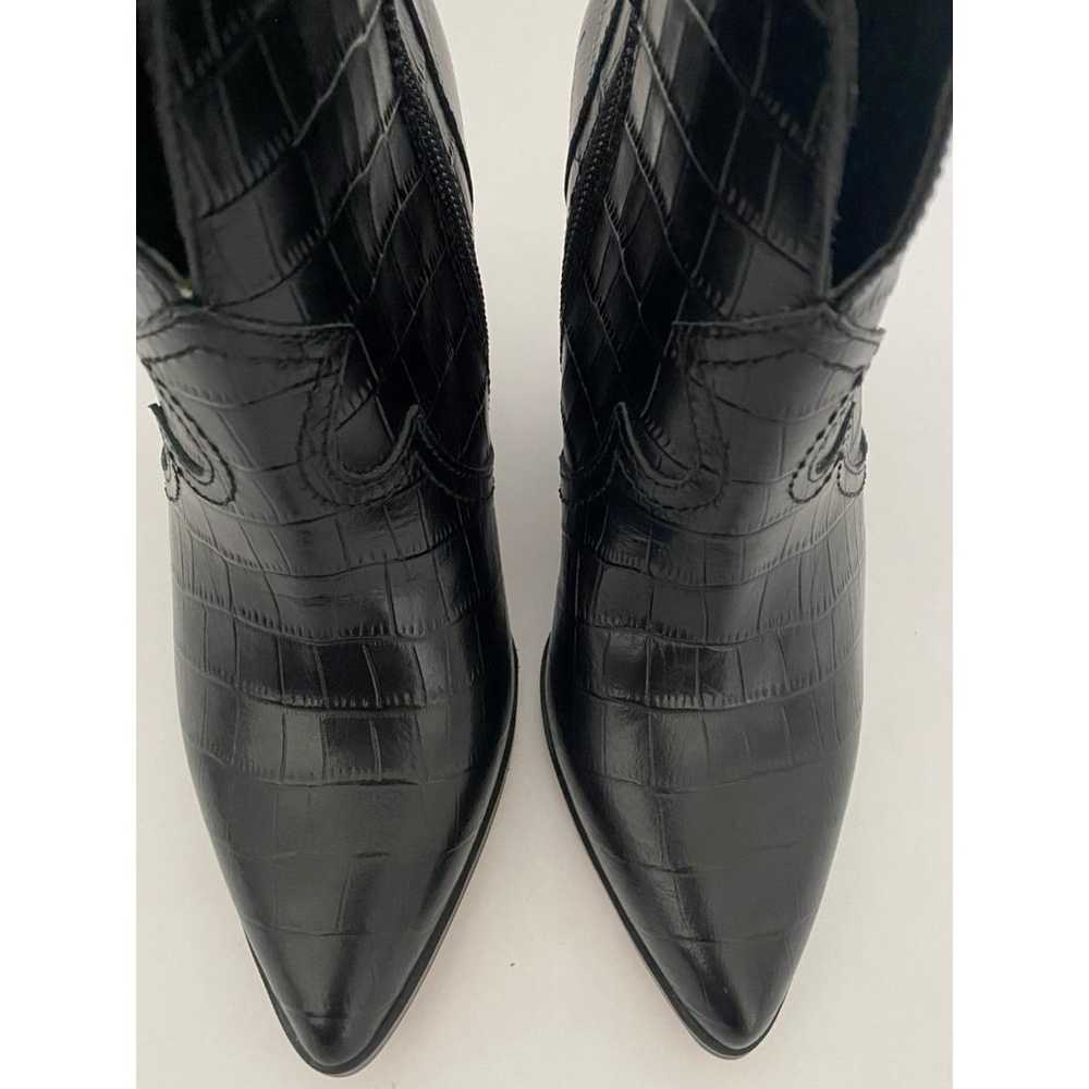 Jessica Simpson Hilrie Fashion Boot Black Leather… - image 8