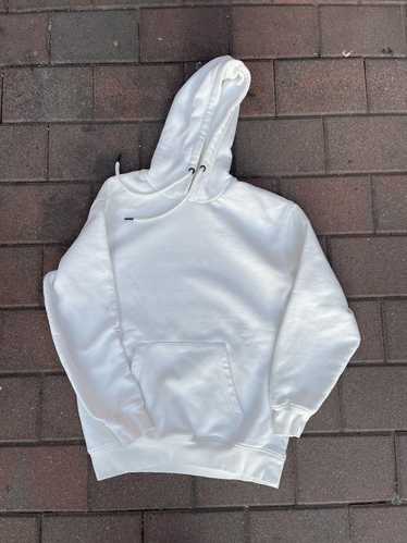 Zara White blank hoodie