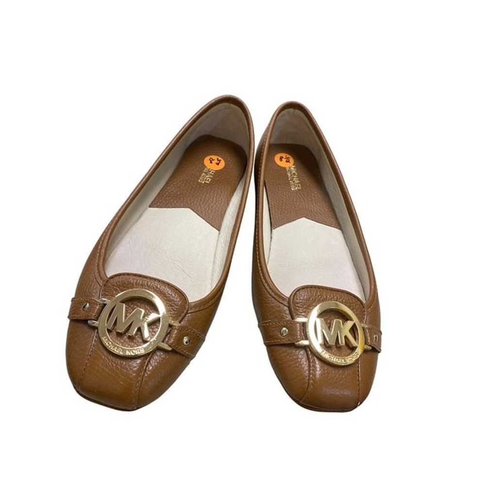 Michael Kors women’s shoe flats light brown slip … - image 1