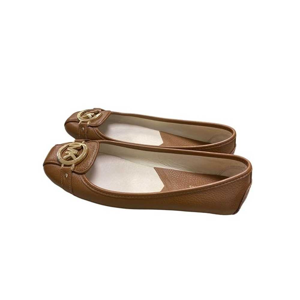 Michael Kors women’s shoe flats light brown slip … - image 2