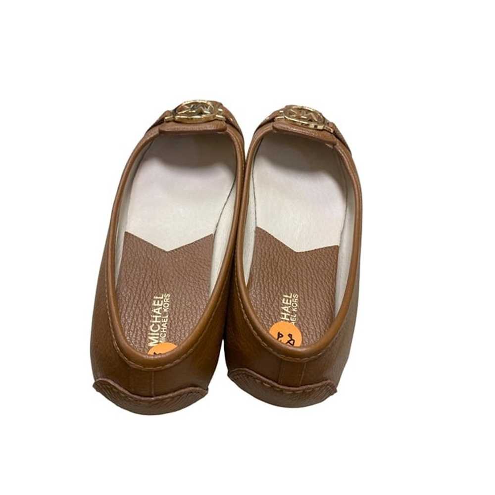 Michael Kors women’s shoe flats light brown slip … - image 3
