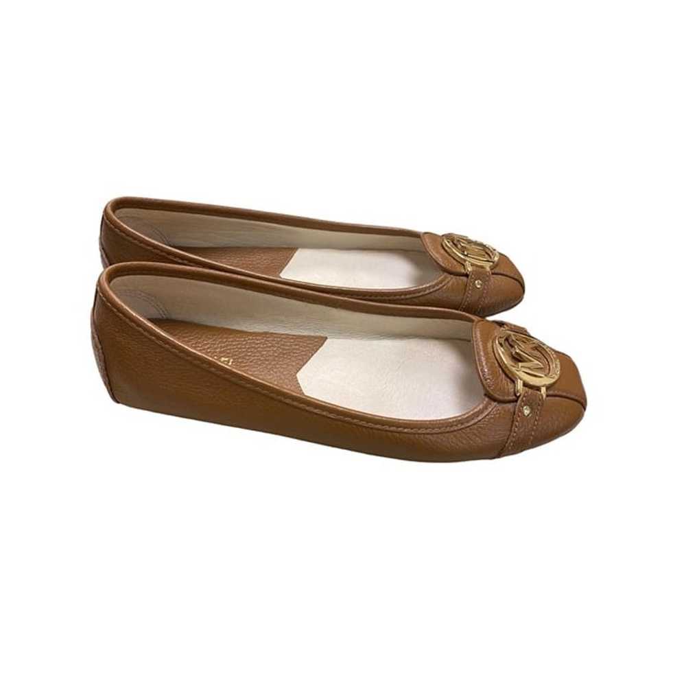 Michael Kors women’s shoe flats light brown slip … - image 4