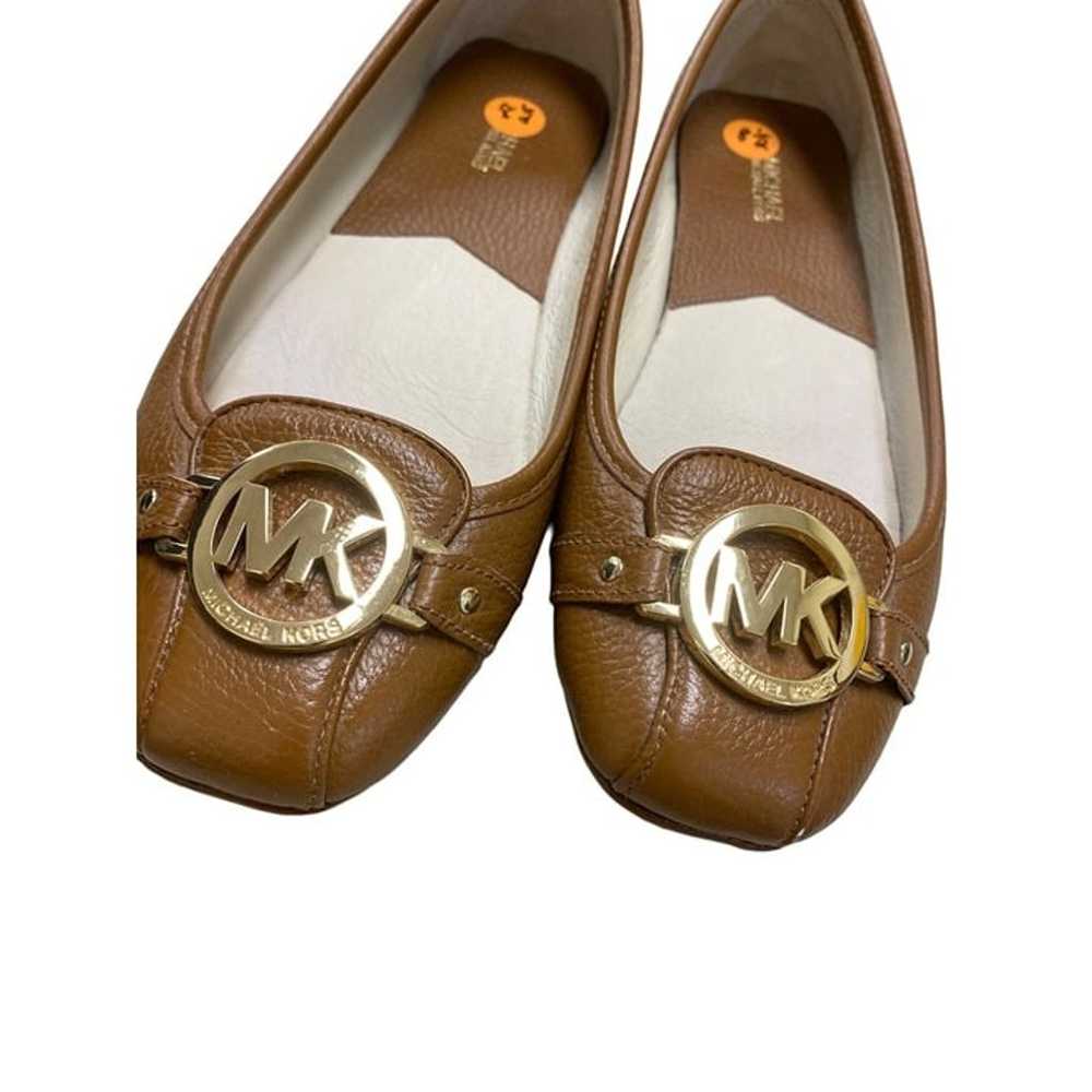 Michael Kors women’s shoe flats light brown slip … - image 5