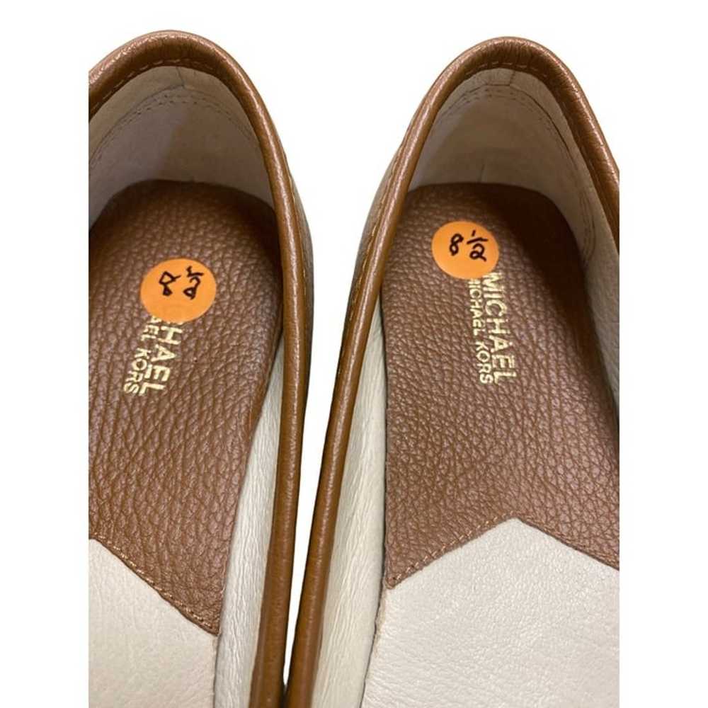 Michael Kors women’s shoe flats light brown slip … - image 6