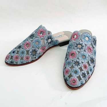 Ashley Cole Mia Embroidered Star Slip On Mules Si… - image 1