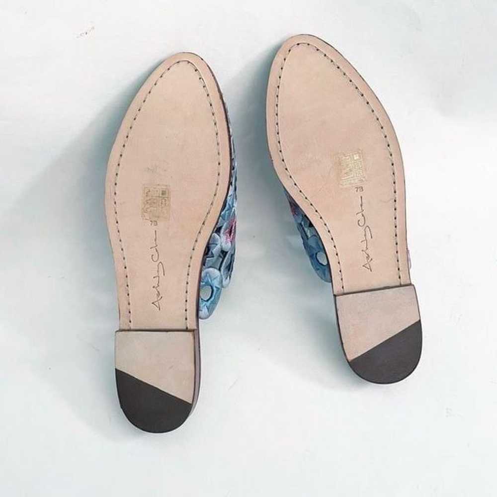 Ashley Cole Mia Embroidered Star Slip On Mules Si… - image 4