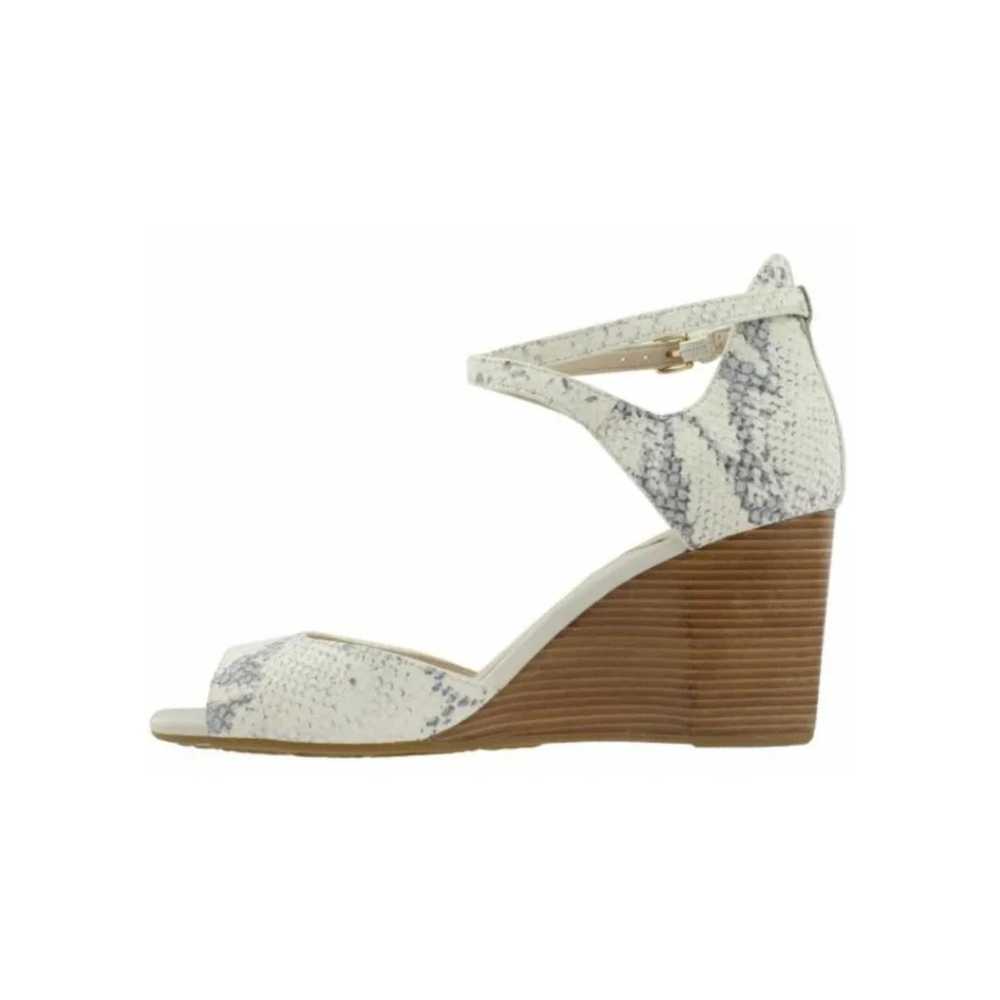 New Cole Haan Sadie Wedge Sandal Size 6.5B White … - image 4