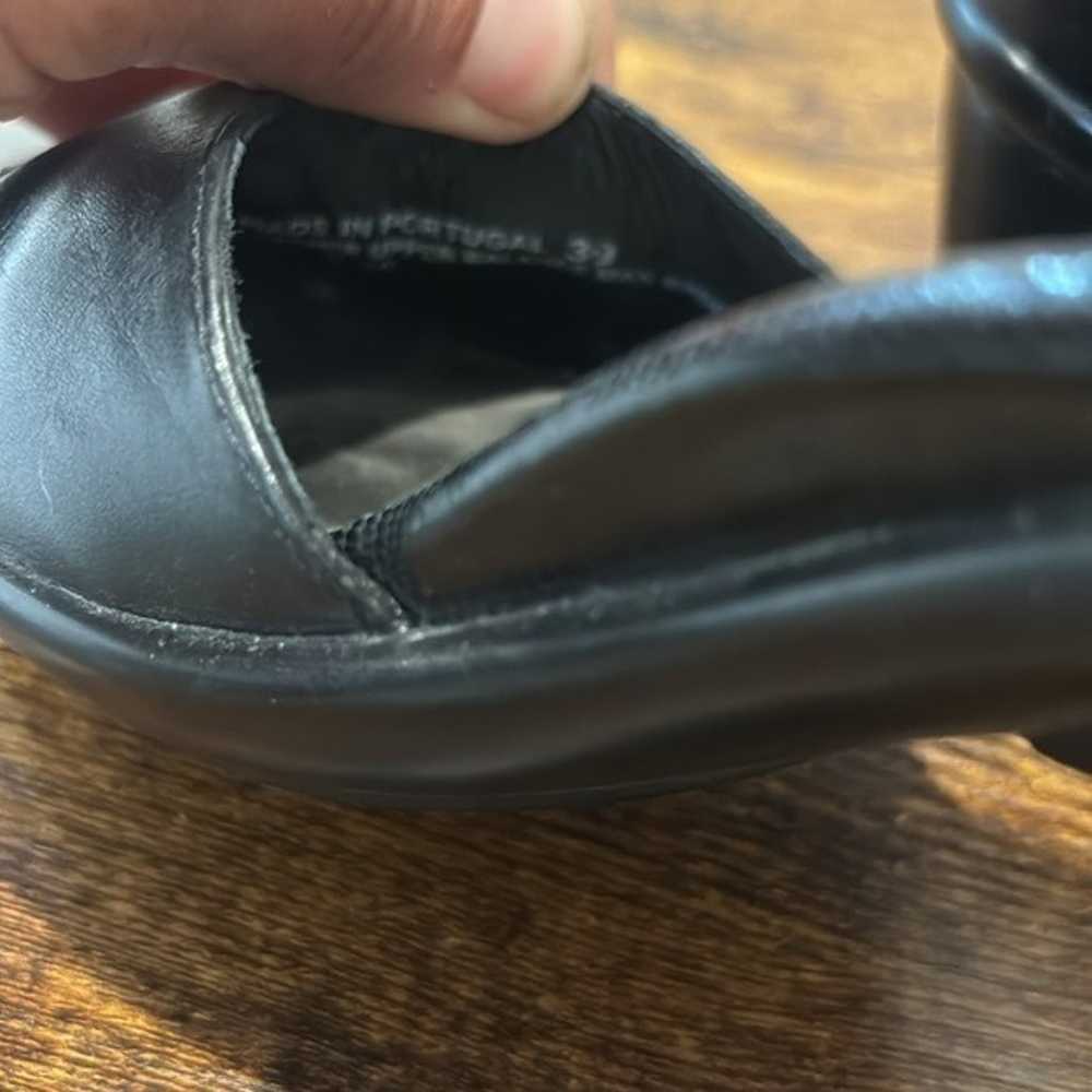 Dansko Black Leather Mary Jane Sandals size 8.5 w… - image 10