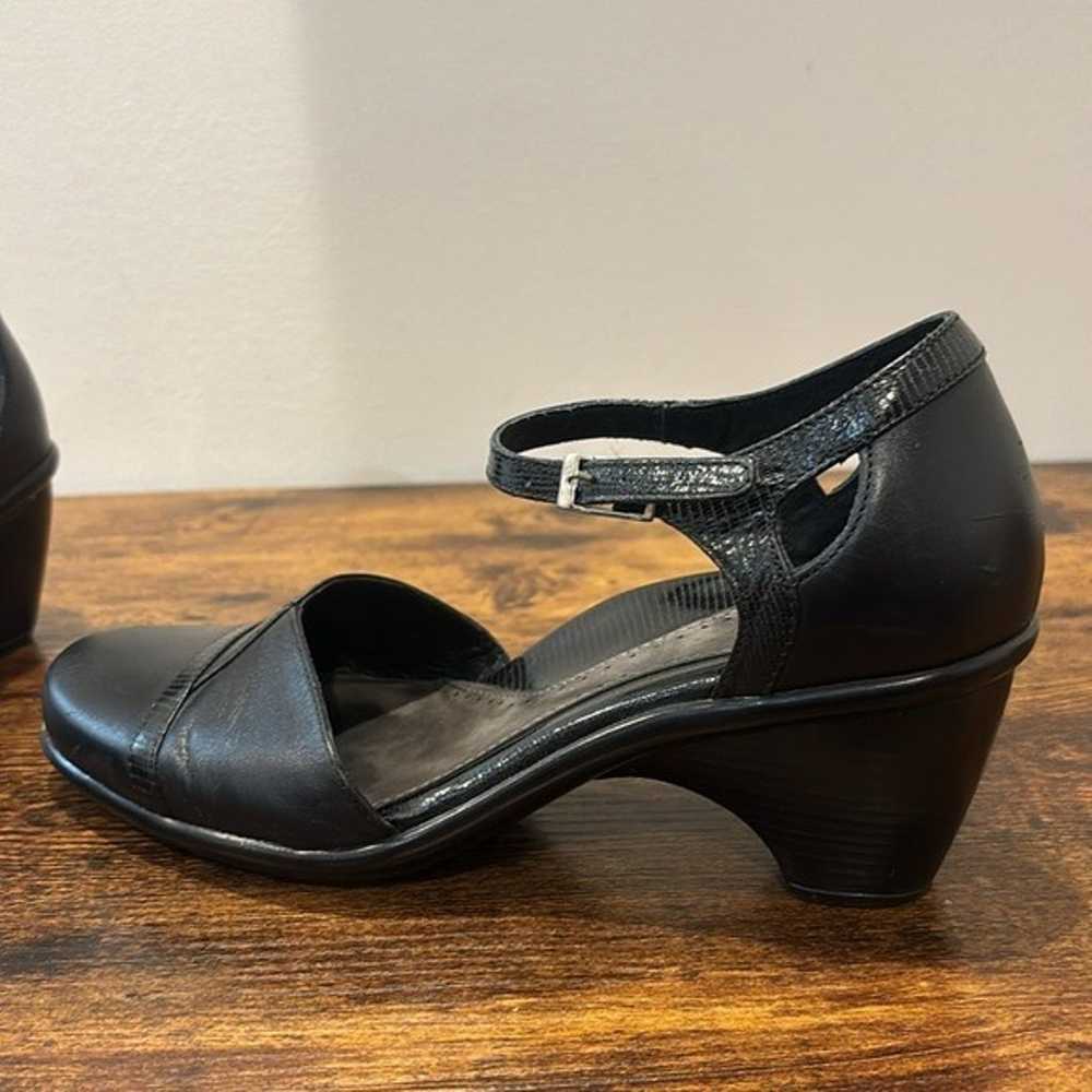 Dansko Black Leather Mary Jane Sandals size 8.5 w… - image 3