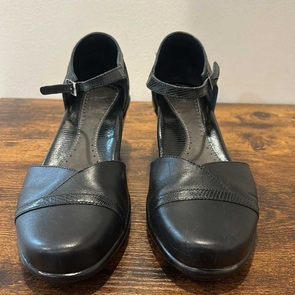 Dansko Black Leather Mary Jane Sandals size 8.5 w… - image 5