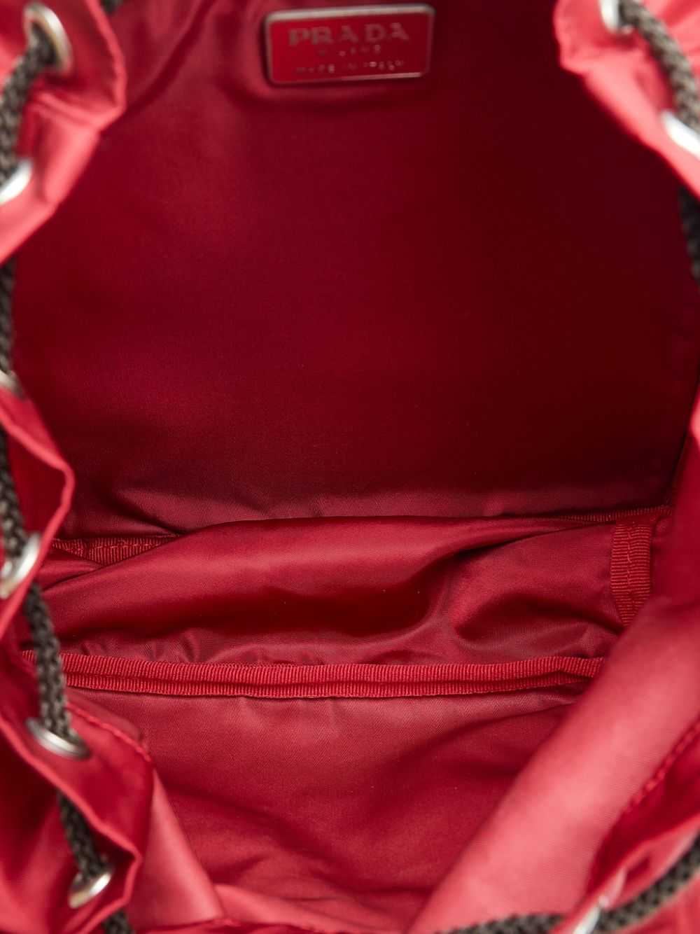 Prada Pre-Owned 2010-present Tessuto backpack - R… - image 5