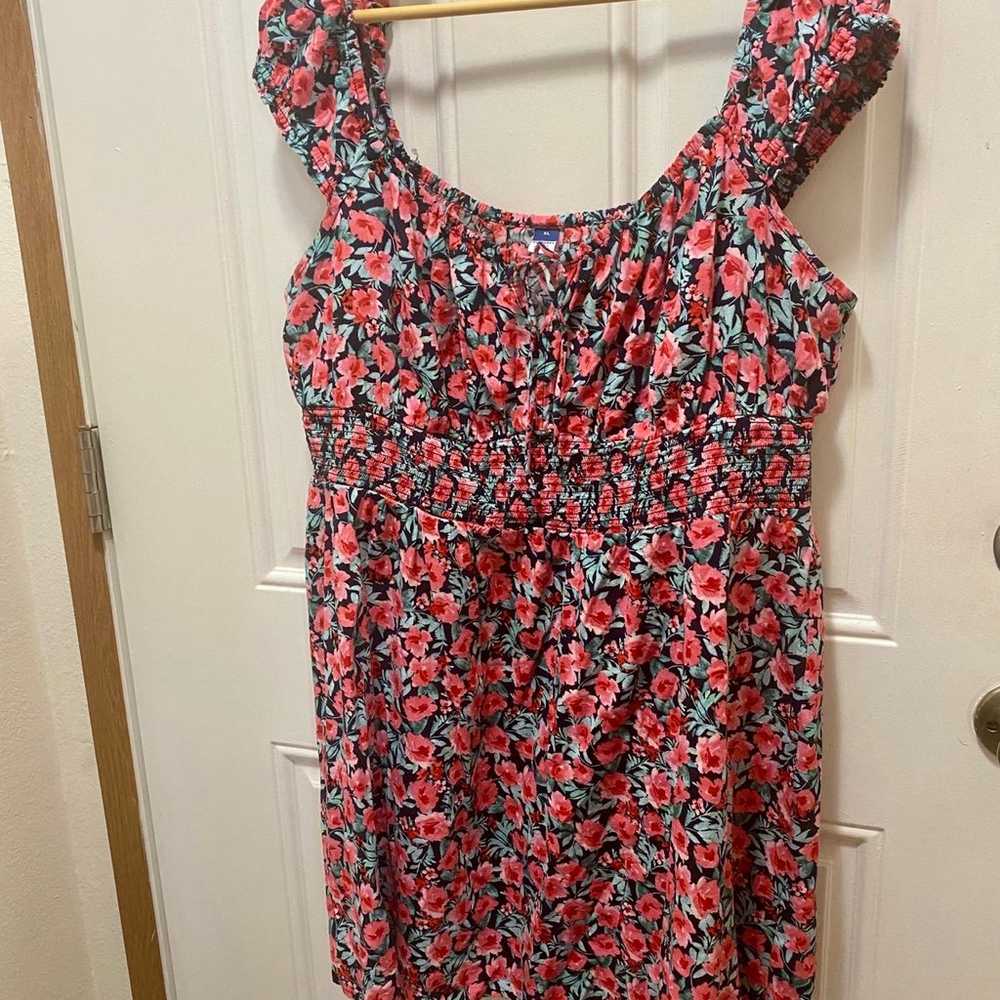 Old Navy Pink Floral Dress - image 2