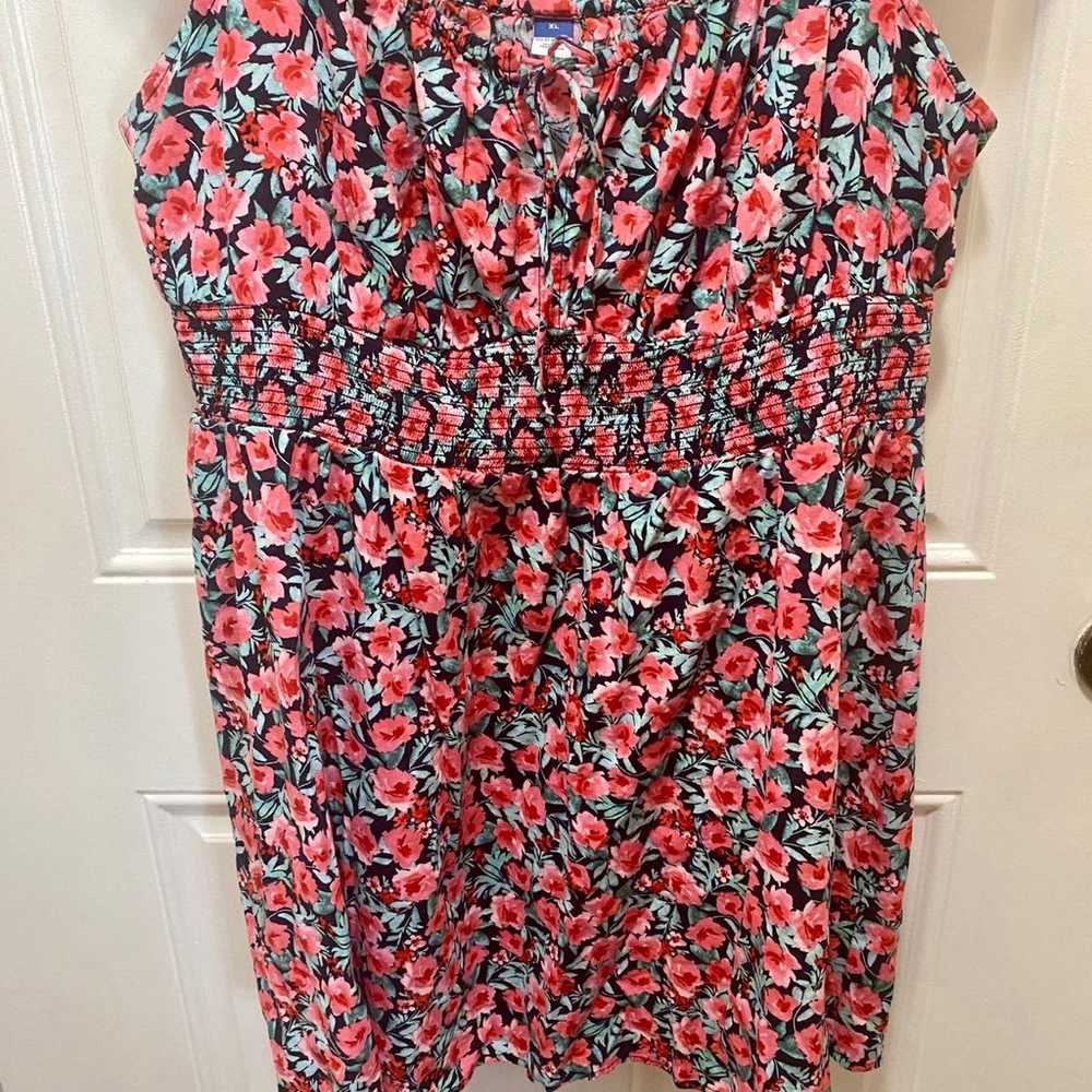 Old Navy Pink Floral Dress - image 3