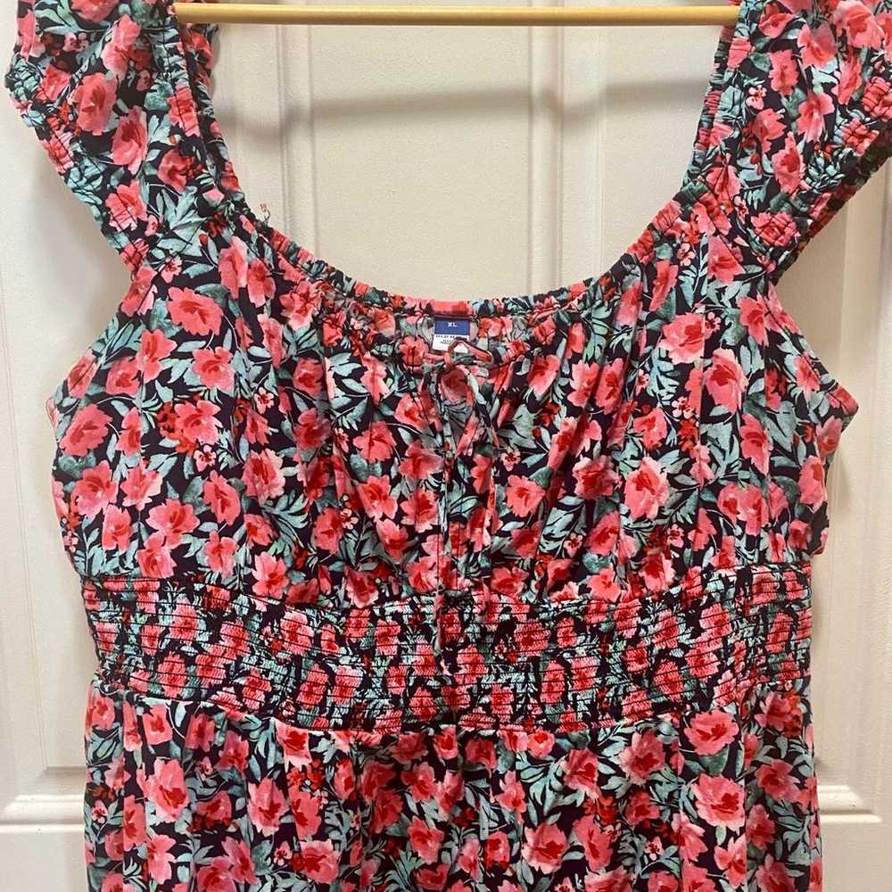 Old Navy Pink Floral Dress - image 4