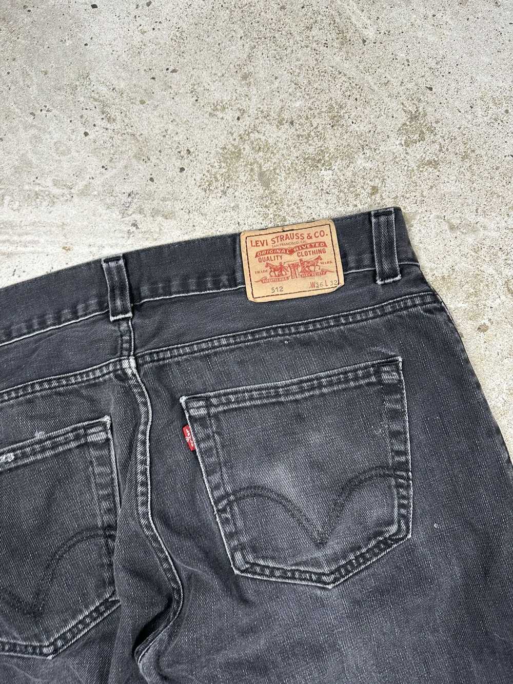 Levi's × Vintage Vintage y2k Levi’s 512 Flared Di… - image 10