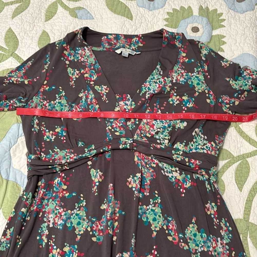 Boden Floral Tunic Jersey Dress Size 14 - Like new - image 5