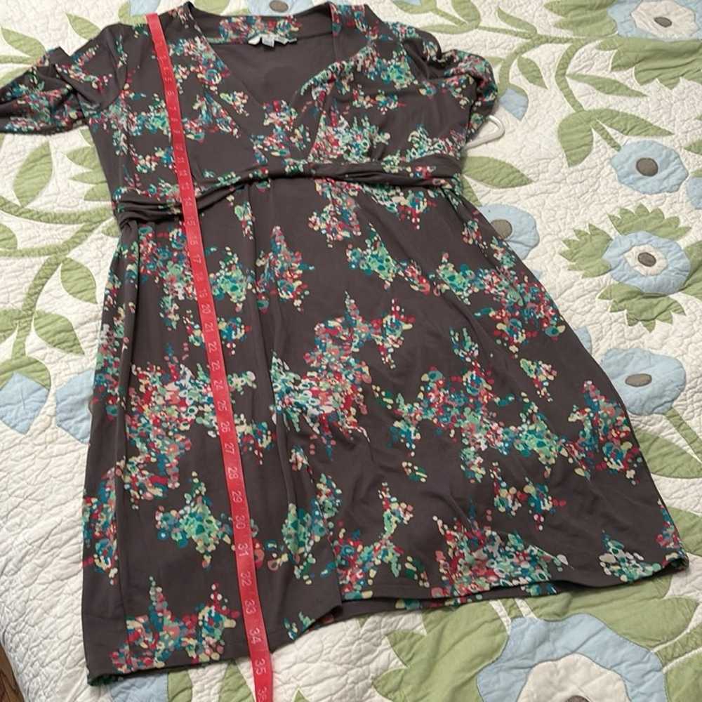 Boden Floral Tunic Jersey Dress Size 14 - Like new - image 6