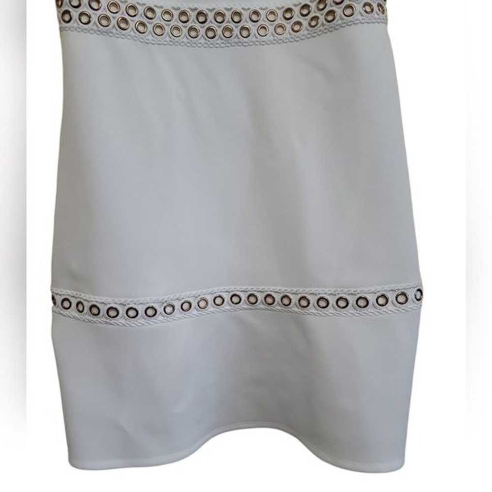 Massey White  Studded Women's Dress  Sz XL - image 3