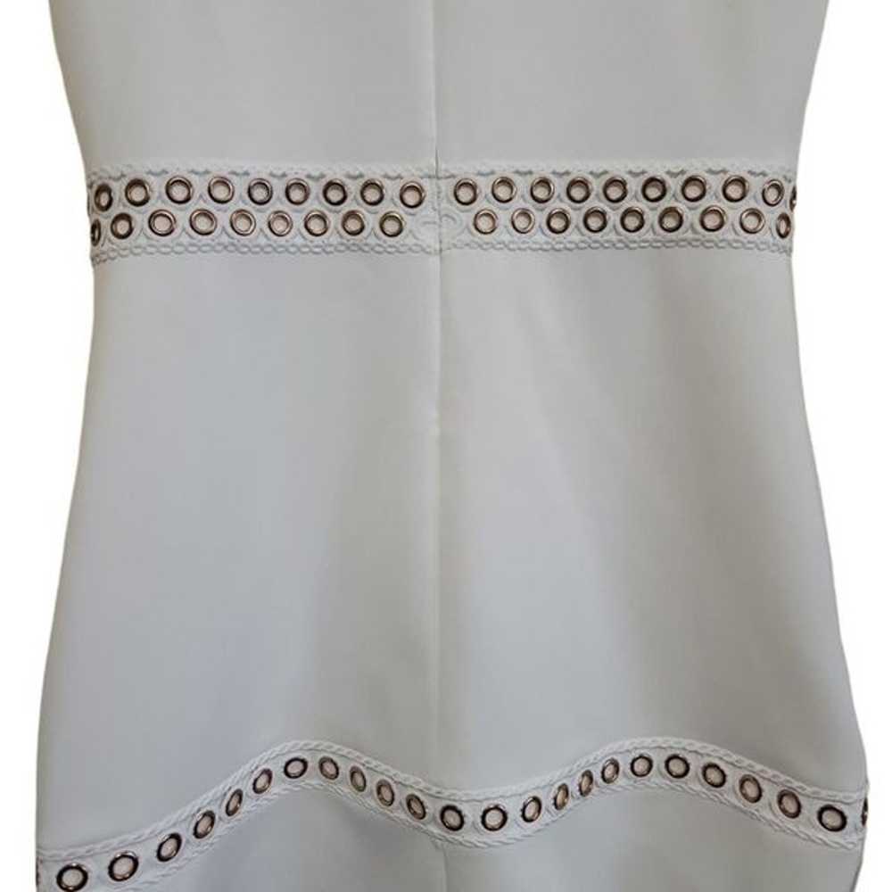 Massey White  Studded Women's Dress  Sz XL - image 7
