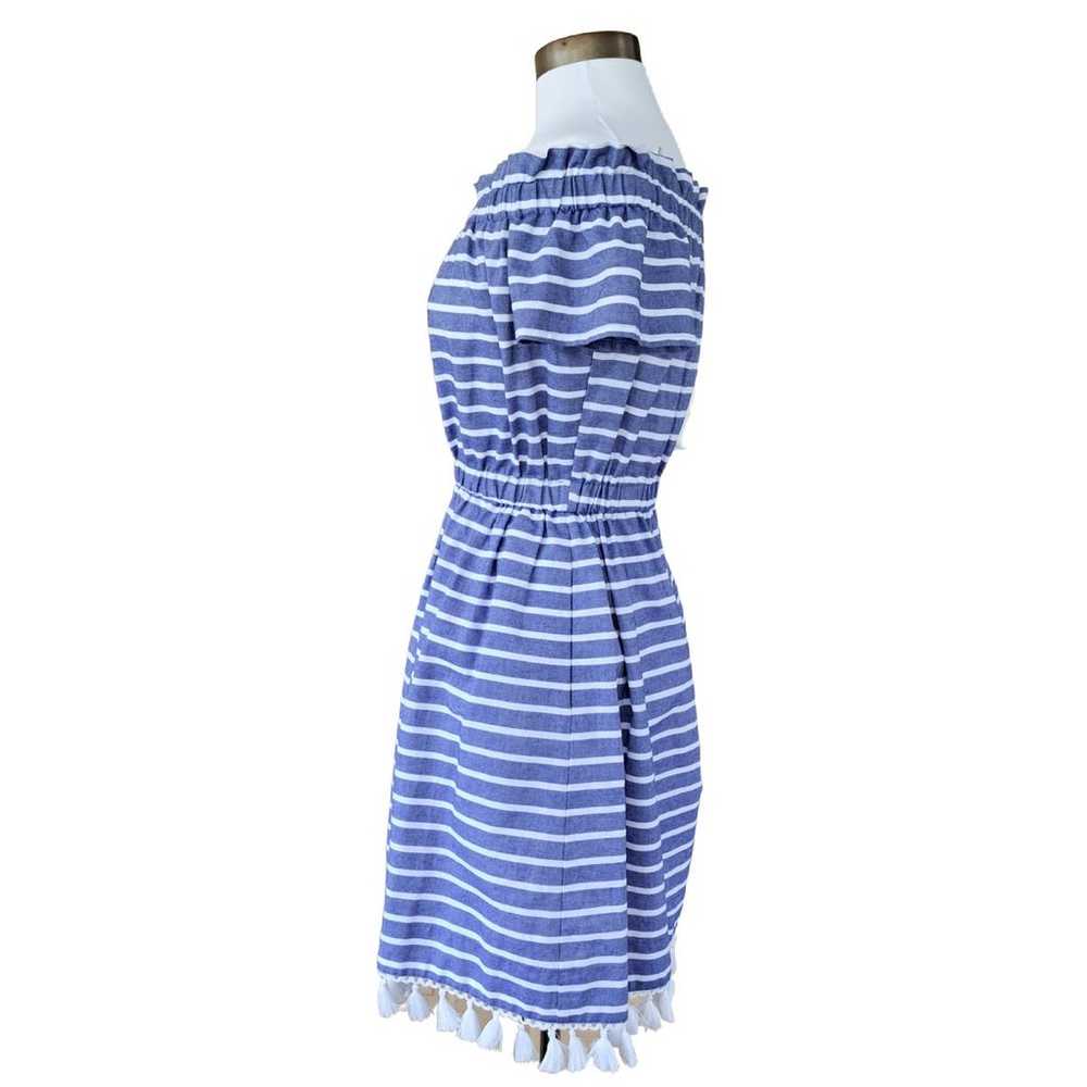 Eliza J Striped Off-the-Shoulder Dress Size 4 Sum… - image 4