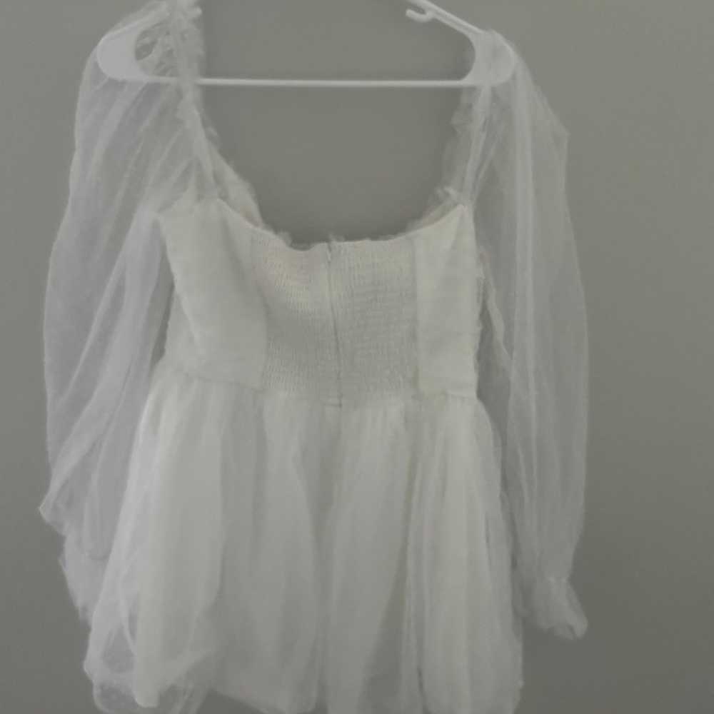 Sugar Thrillz Dress - XL Tulle Swiss Dot Flocked … - image 3