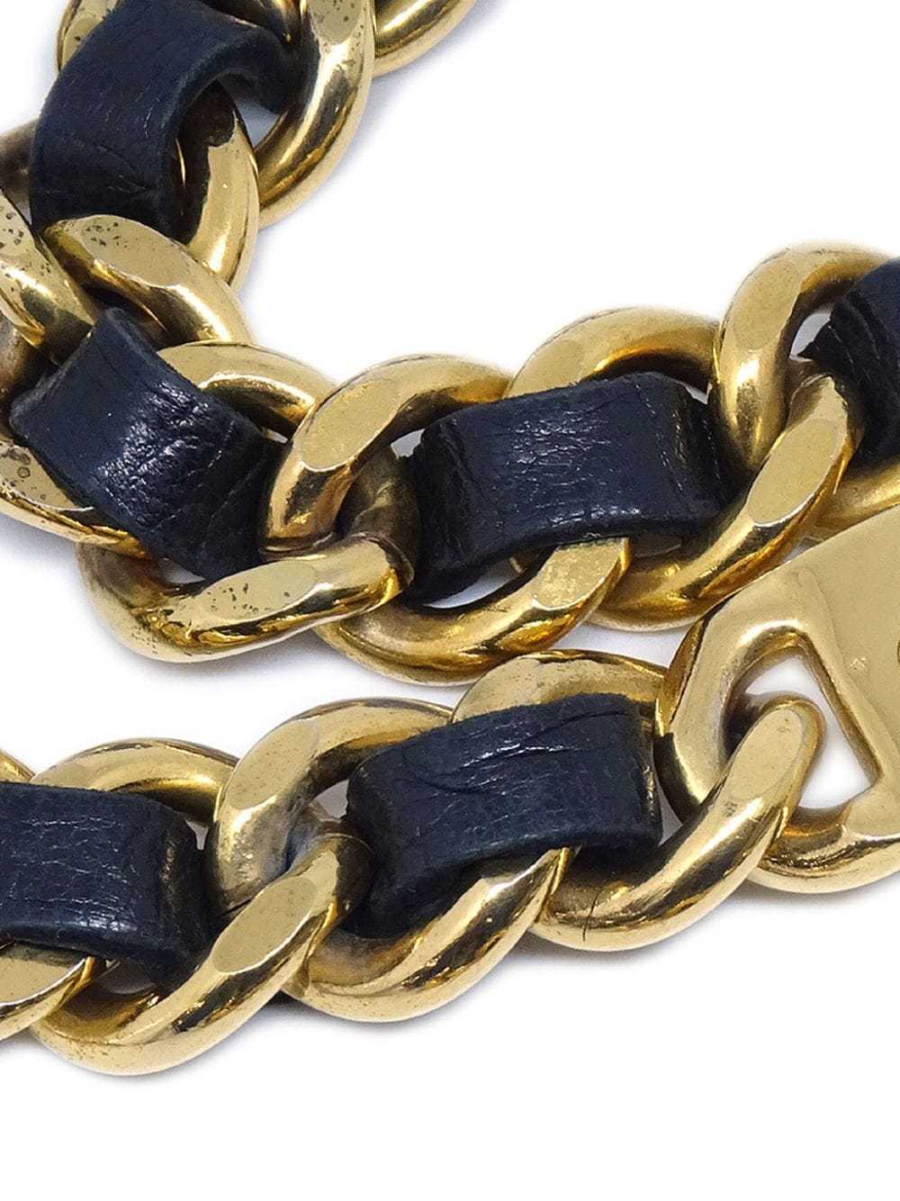 CHANEL Pre-Owned 1990-2000s Medallion chain belt … - image 3