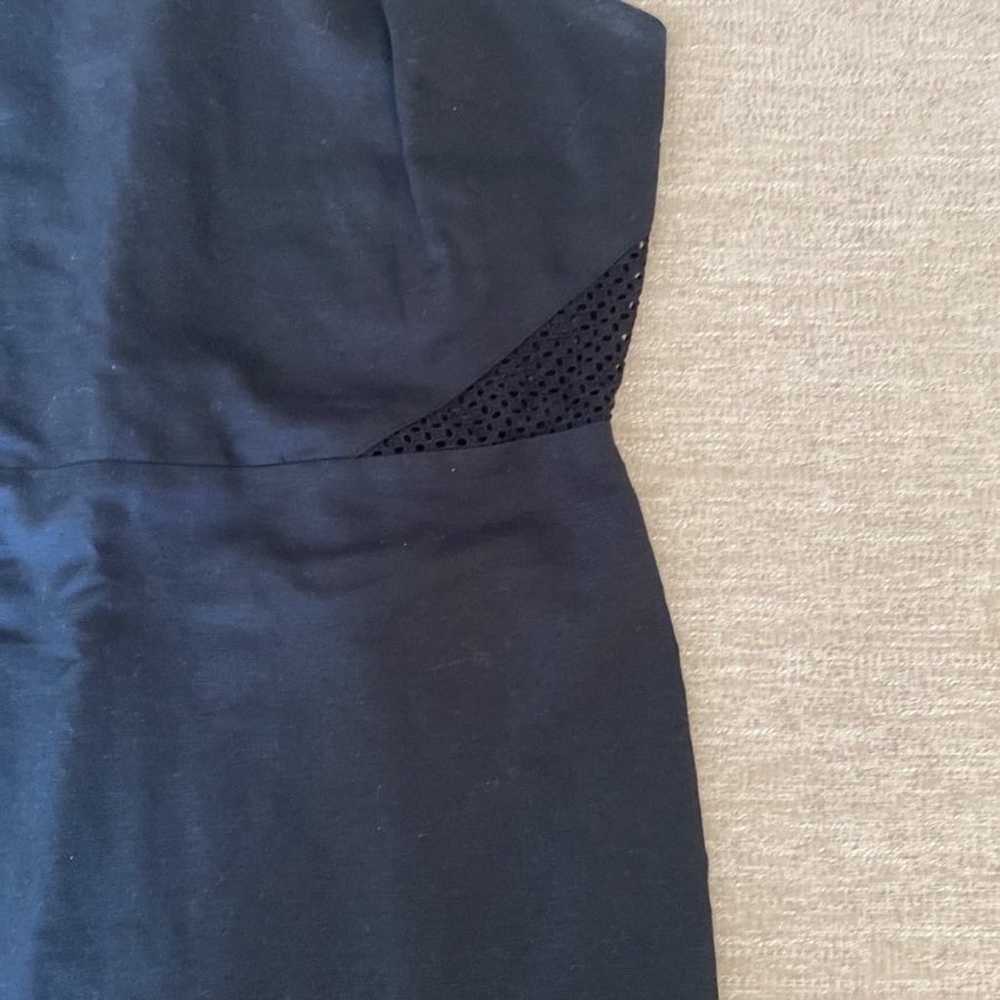 Loft Black Linen Sleeveless Dress Size 2 - image 10