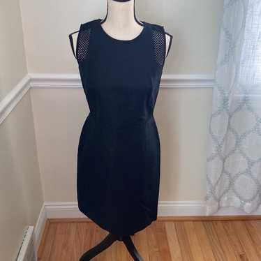 Loft Black Linen Sleeveless Dress Size 2 - image 1