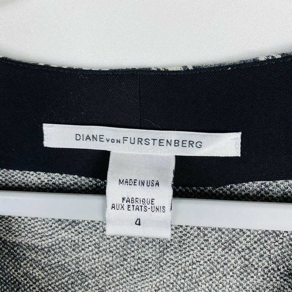 Diane Von Furstenberg Floral Wool Dress - image 3