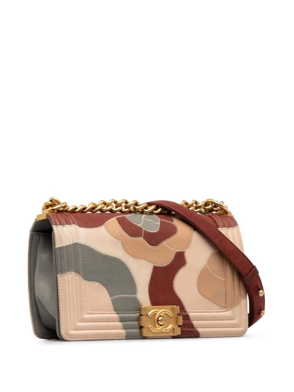 CHANEL Pre-Owned 2017-2018 Medium Patchwork Camel… - image 3