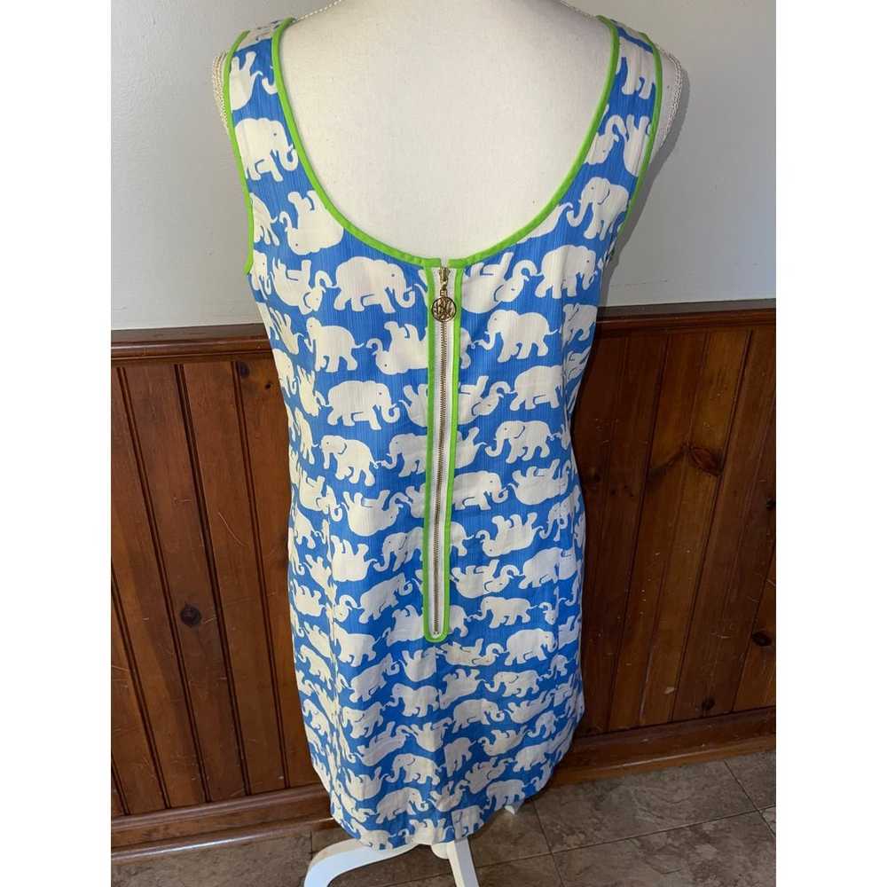 Womens Lilly Pulitzer Tusk in Sun Blue White Elep… - image 6