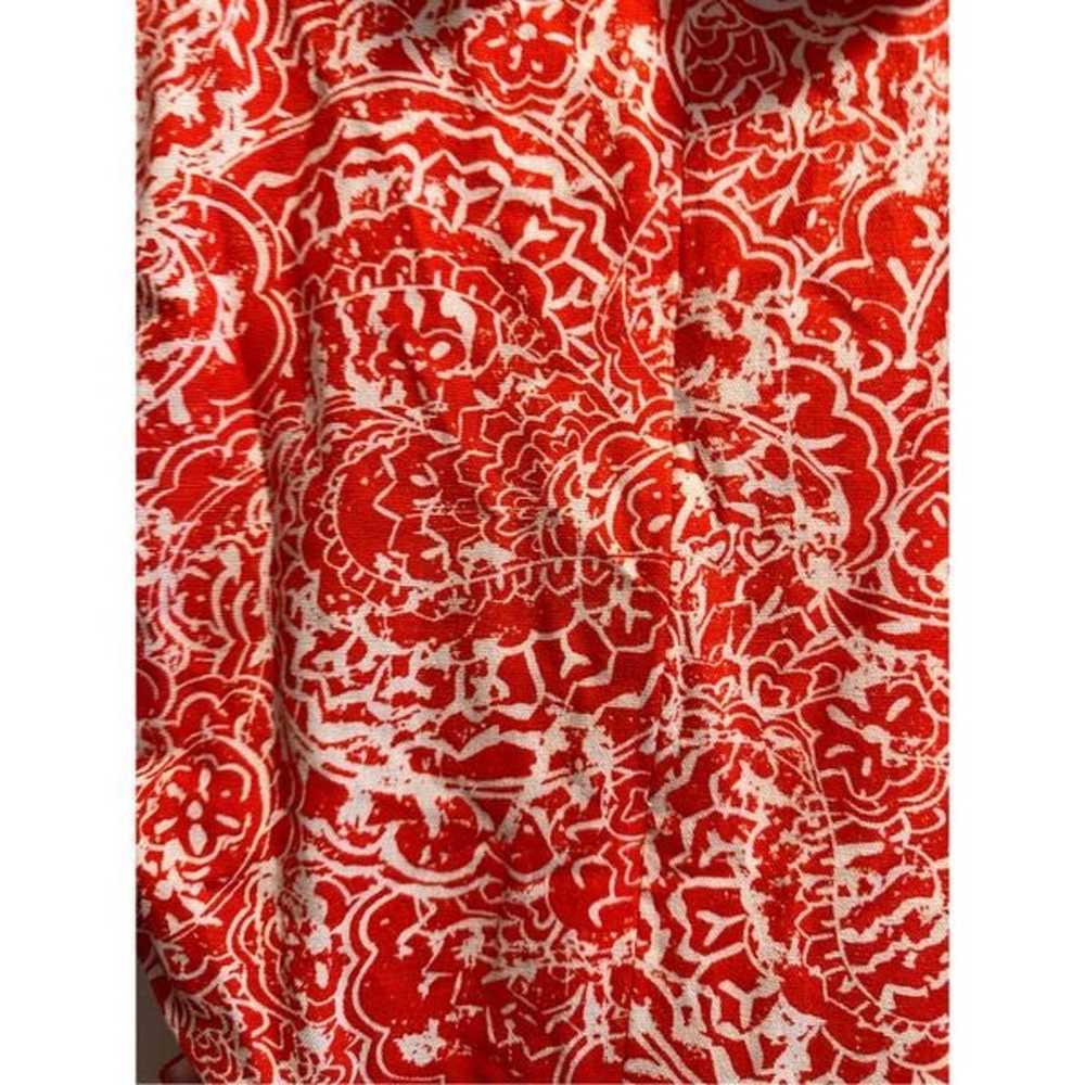 KARLIE Cutout Red & White Dress size s - image 5